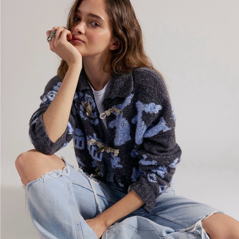 Free People Home Sweet Home Cozy Cardigan NWT - Picture 2 of 4